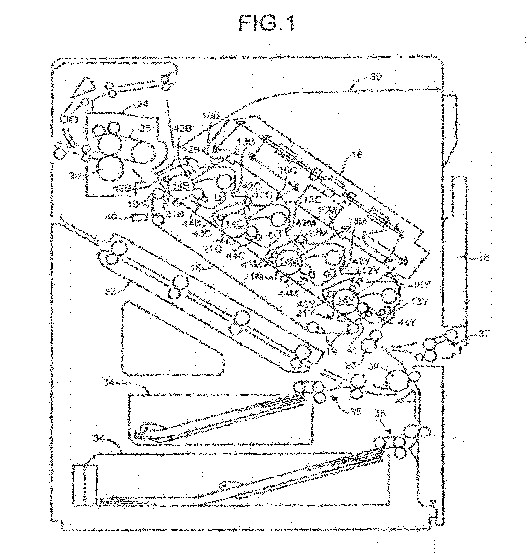 Diffuse reflection output conversion method, attached powder amount conversion method, and image forming apparatus
