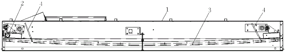 Hot rail deformation heating box