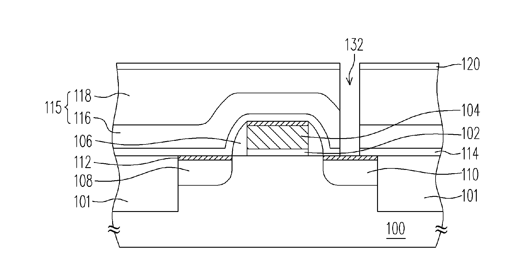 Etching method and method for forming contact opening