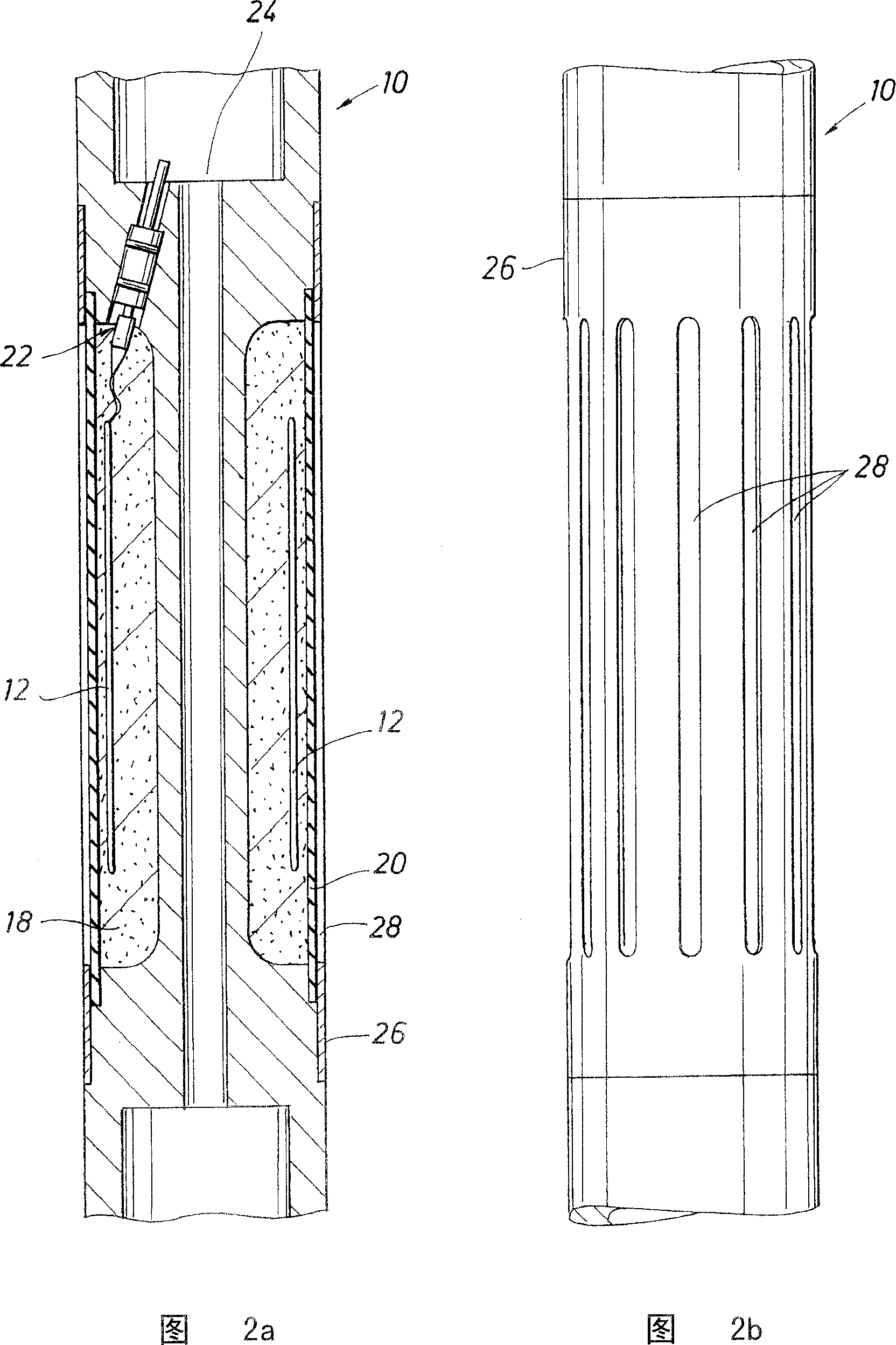 Down-hole cored tubular substance