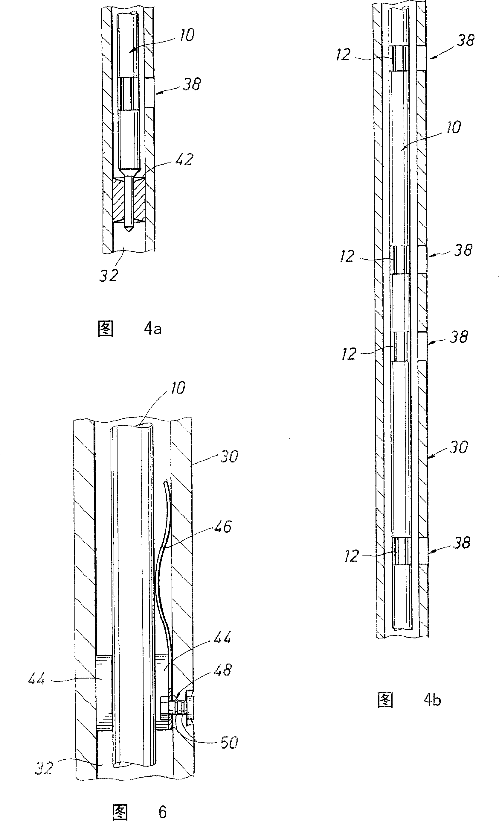 Down-hole cored tubular substance