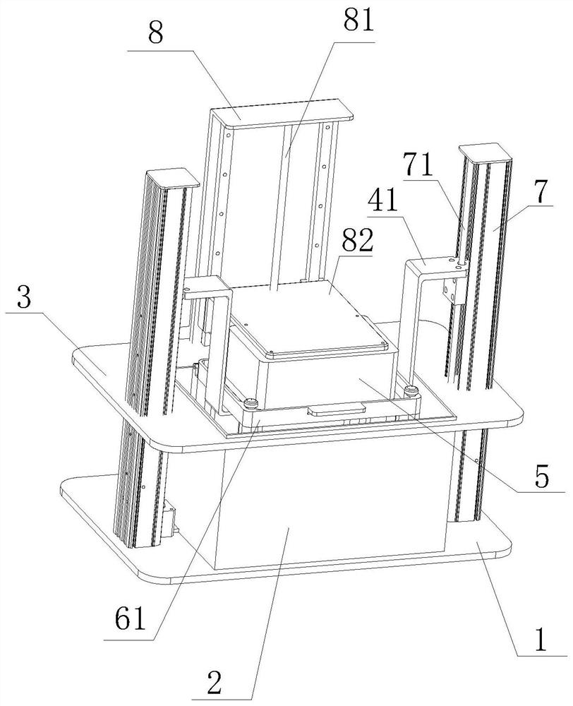 Sunken type 3D printer forming system