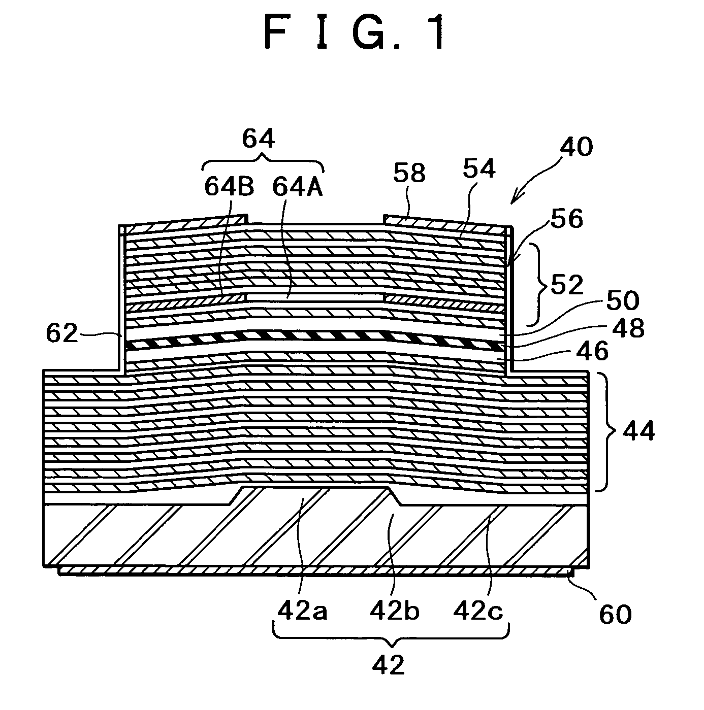 Plane emission type semiconductor laser device and method of manufacturing the same