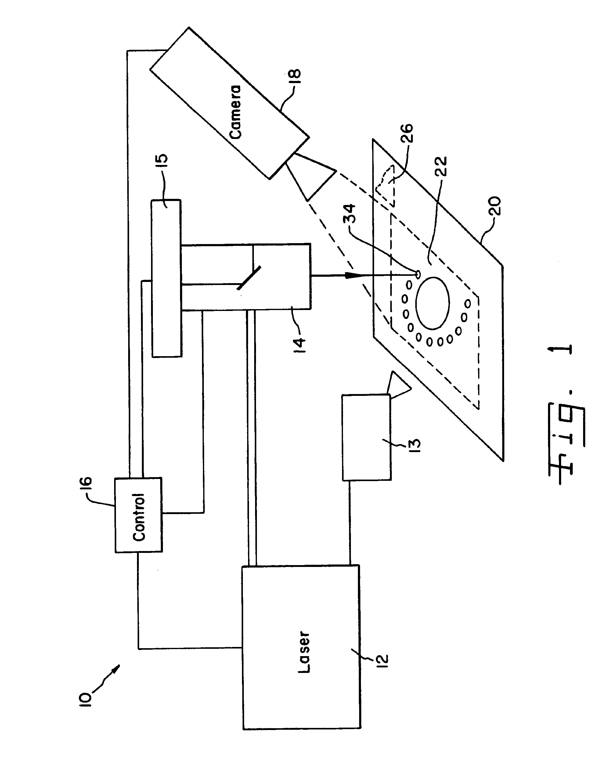Automated positioning of mobile laser peening head