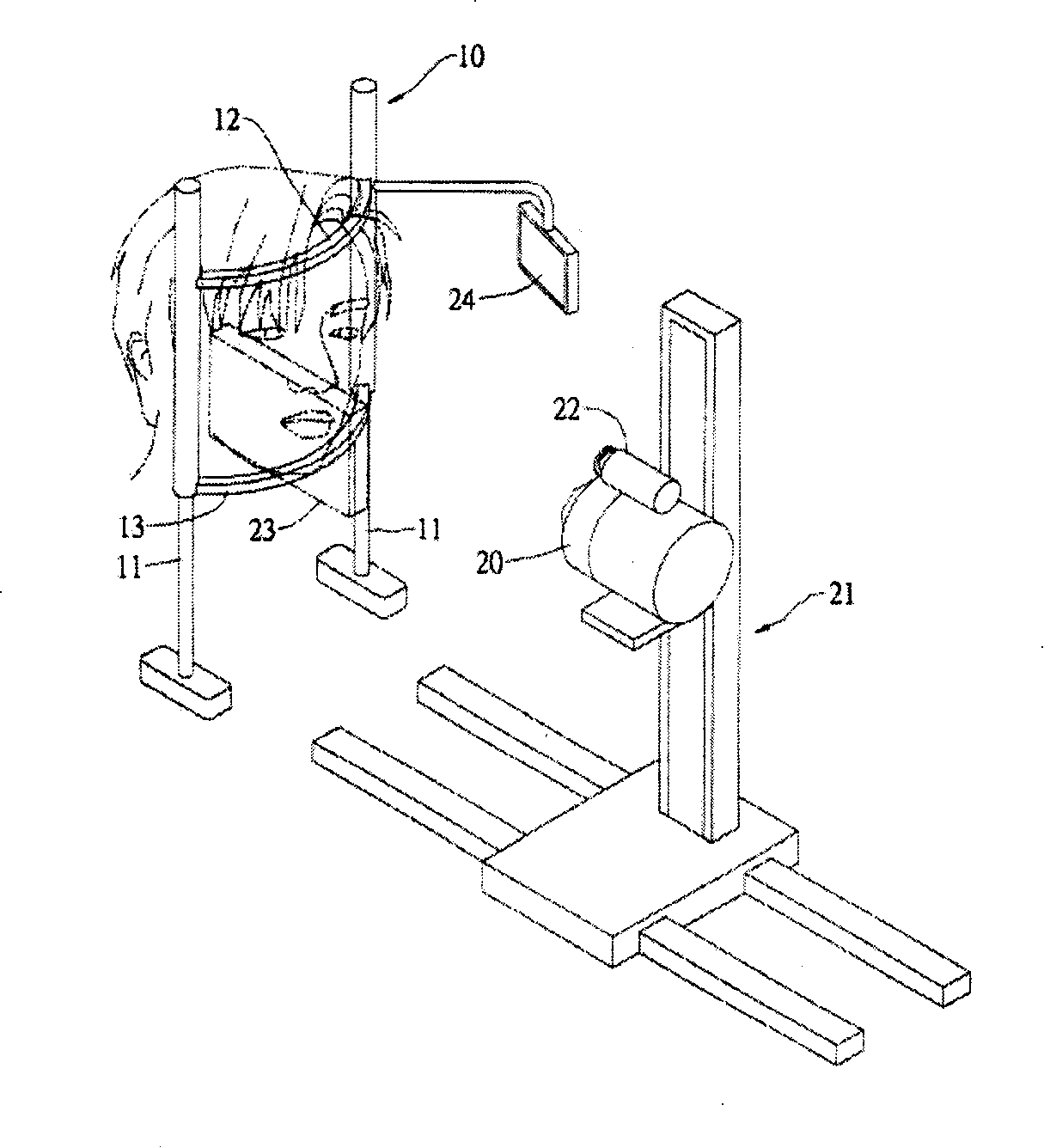 Device for judging eye disease and using method thereof