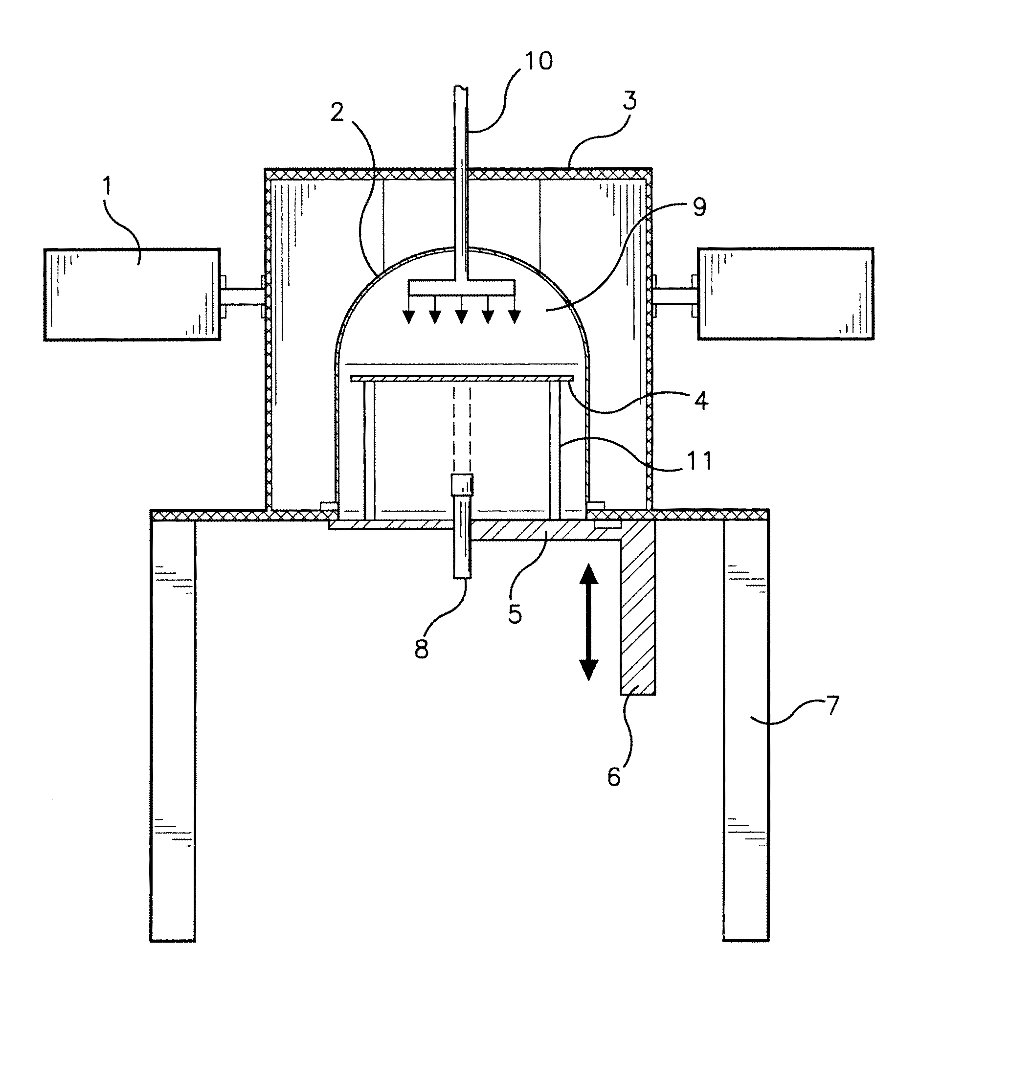 System for and method of microwave annealing semiconductor material