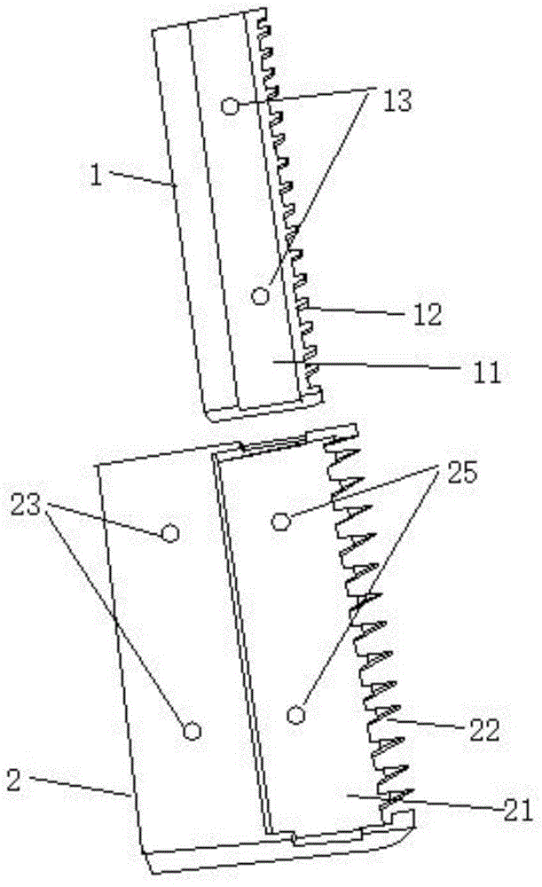 Auxiliary fixed blade plate for electric hair cutter heads and fixed blade for electric hair cutter heads