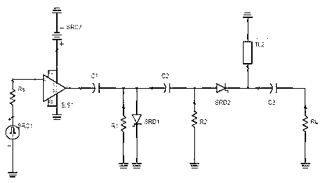 Second-order differential gaussian pulse generator based on SRD