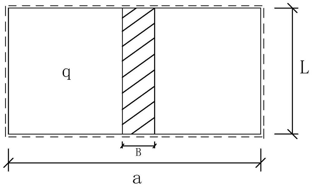 Rectangular thin plate deflection calculation method and computer readable storage medium