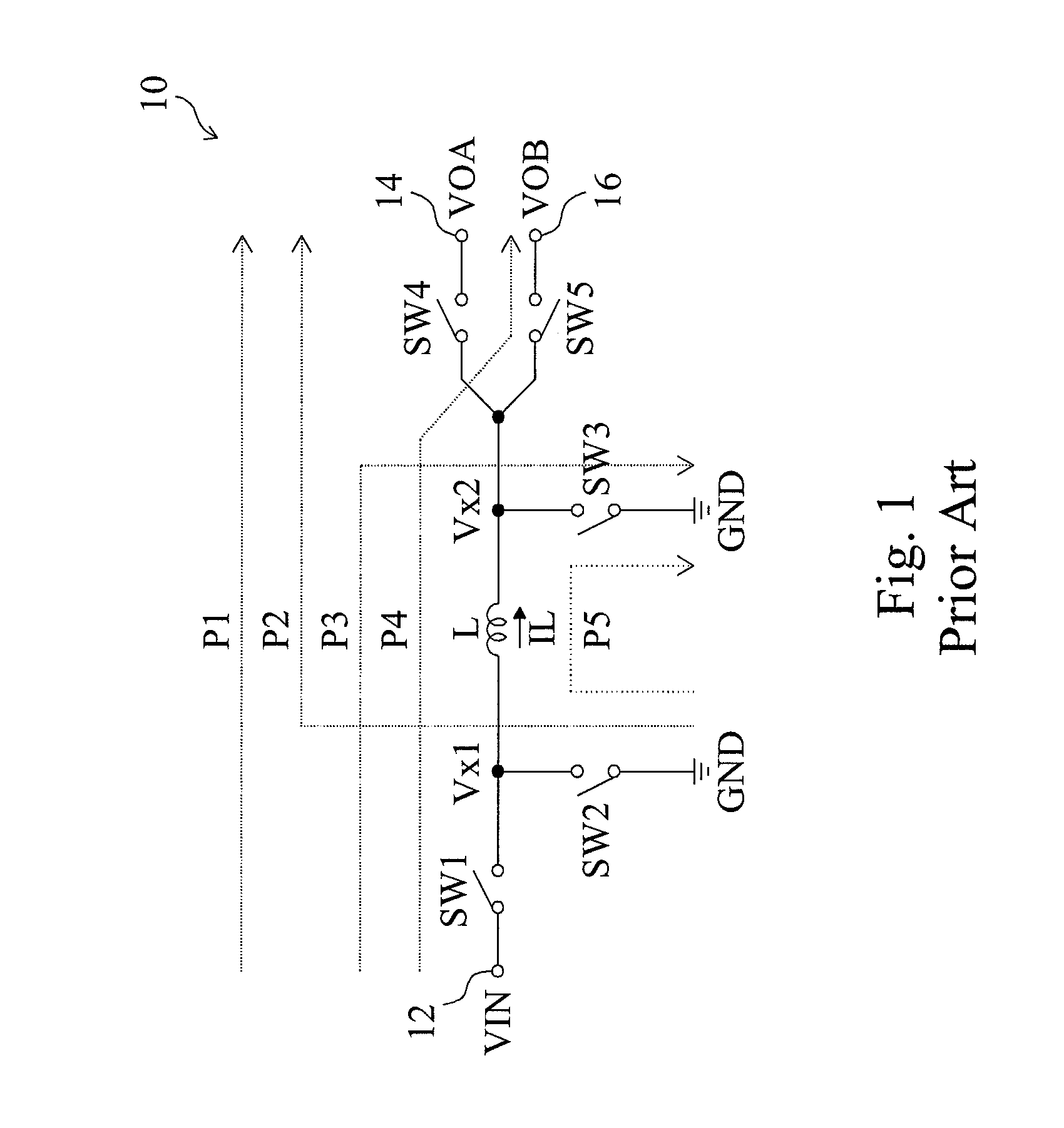 Single-inductor multiple-output power converter