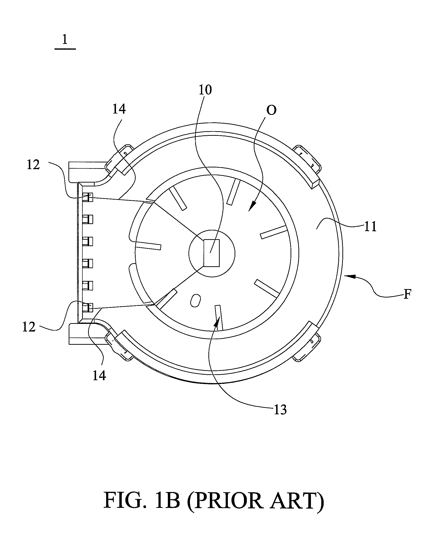 Fan and frame with sensor-supporting structure thereof