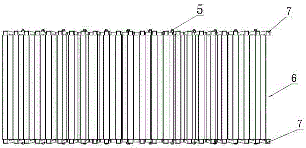 Tooth pressing plate for compacting stator and rotor core of large motor