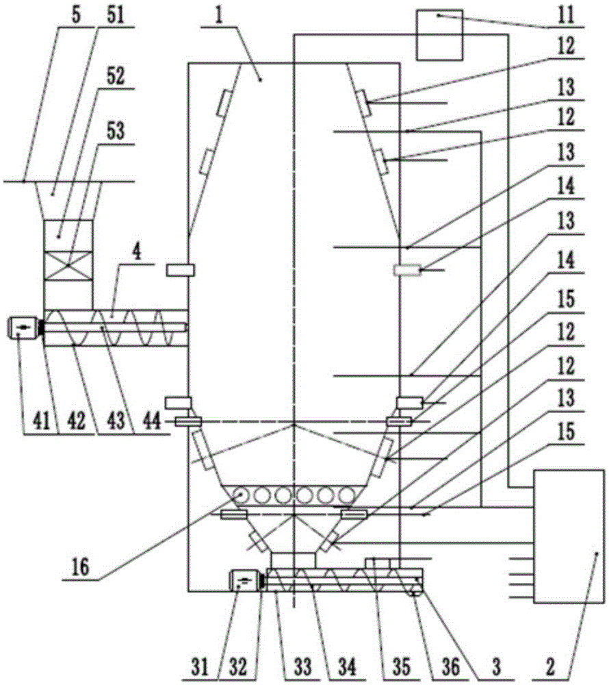 Biomass material microwave-assisted pyrolysis gasification device, and application method thereof