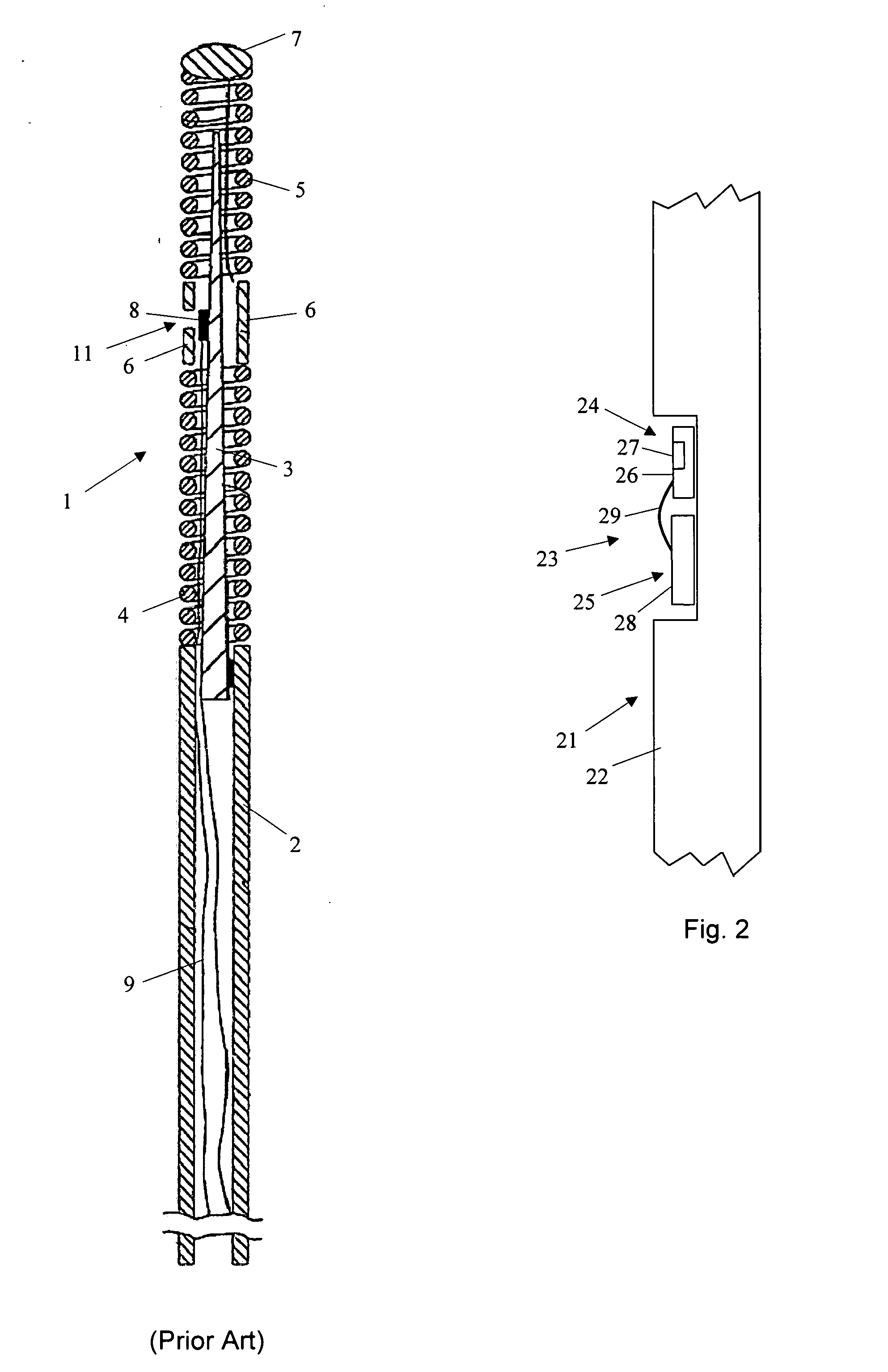 Sensor and guide wire assembly