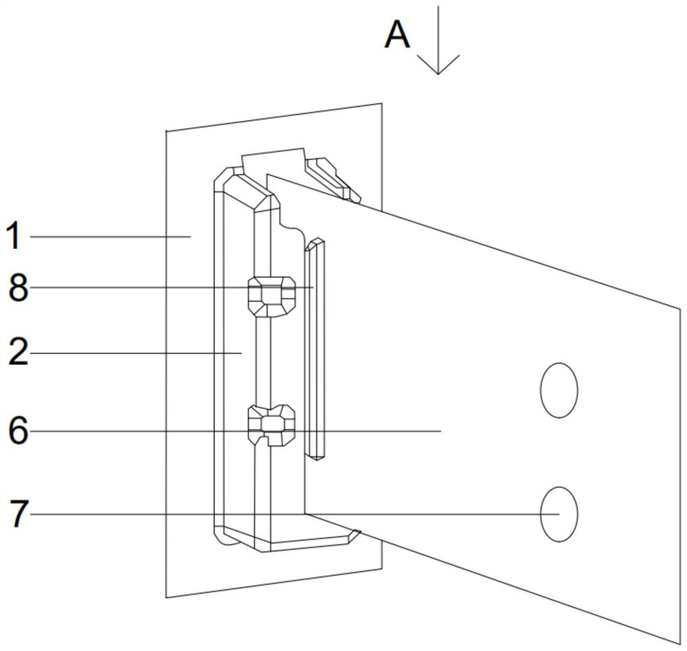 A whole plant fiber pulp molded buckle