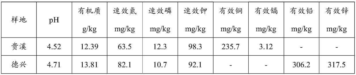 Preparation method and application of compound heavy metal passivating agent suitable for southern acid red soil