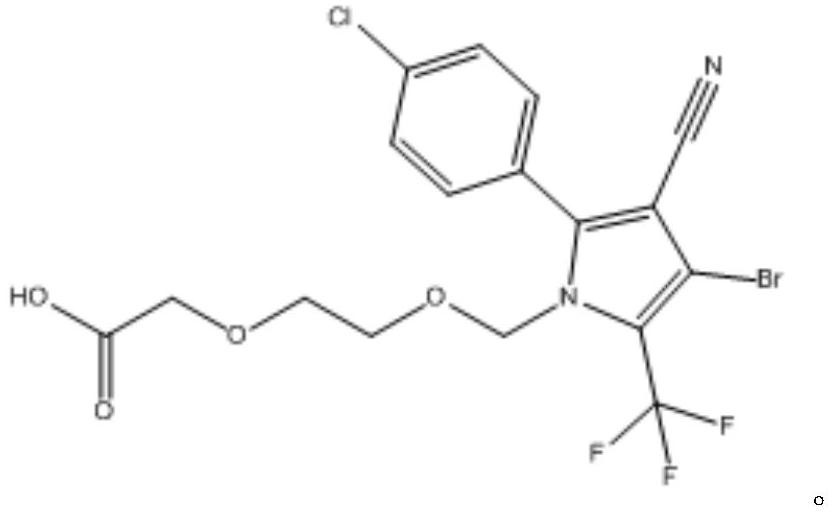 Chlorfenapyr hapten, chlorfenapyr artificial antigen and chlorfenapyr antibody as well as preparation method and application thereof