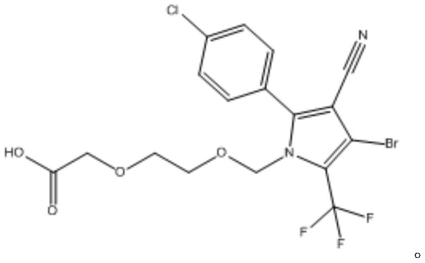 Chlorfenapyr hapten, chlorfenapyr artificial antigen and chlorfenapyr antibody as well as preparation method and application thereof