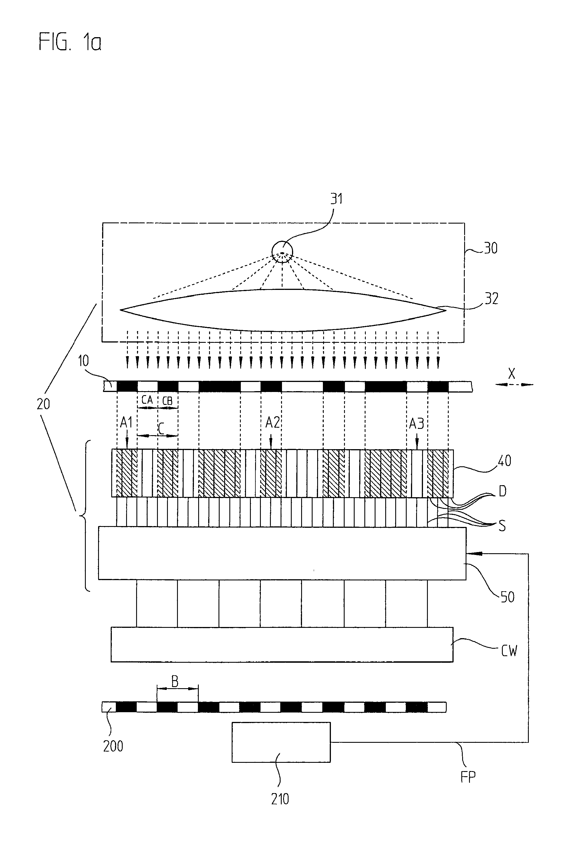 Position-measuring device and method for determining absolute position