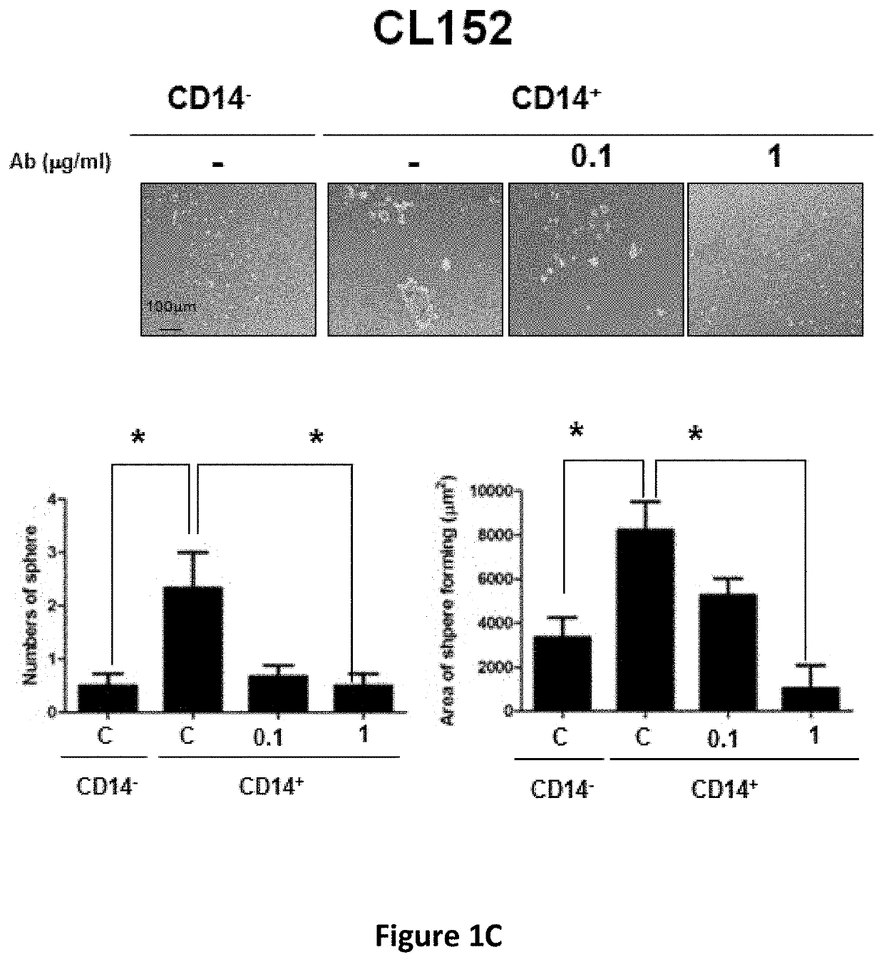 Method for treating cancer using cd14 antagonists