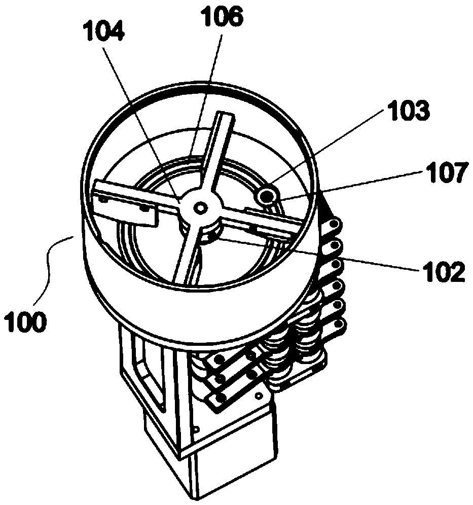 An automatic bead threading device for bead embroidery