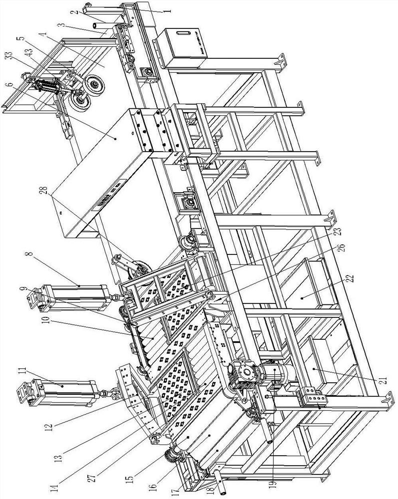 Cold feed metal removing device