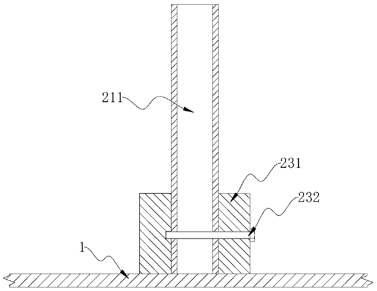 Raised floor movable supporting base and raised floor