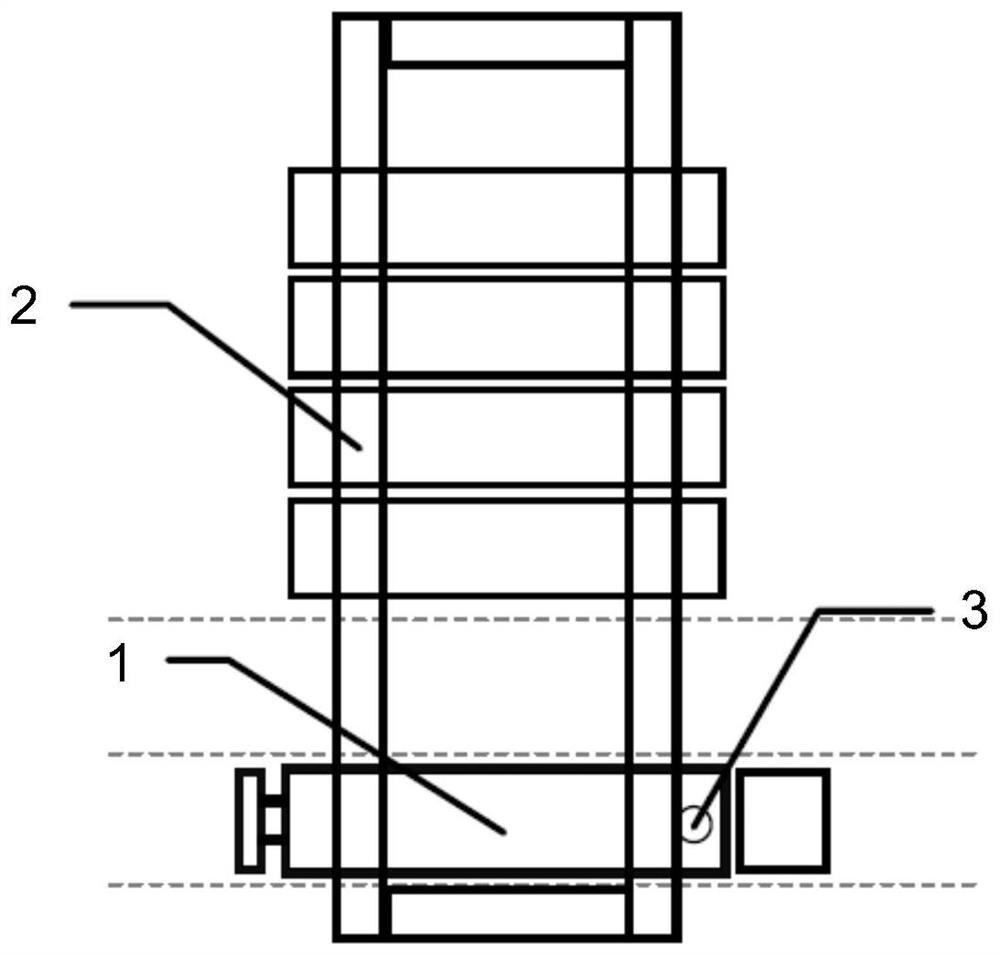 Container truck head anti-smashing protection system and method, computer storage medium and gantry crane