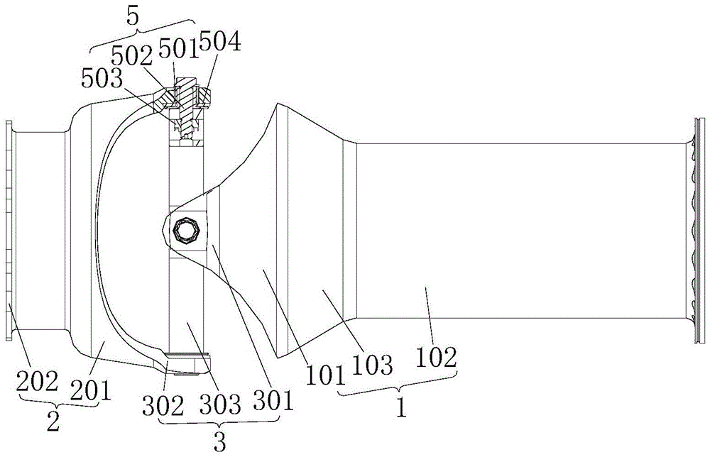 Connecting mechanism of helicopter engine and helicopter main reducing gear and helicopter