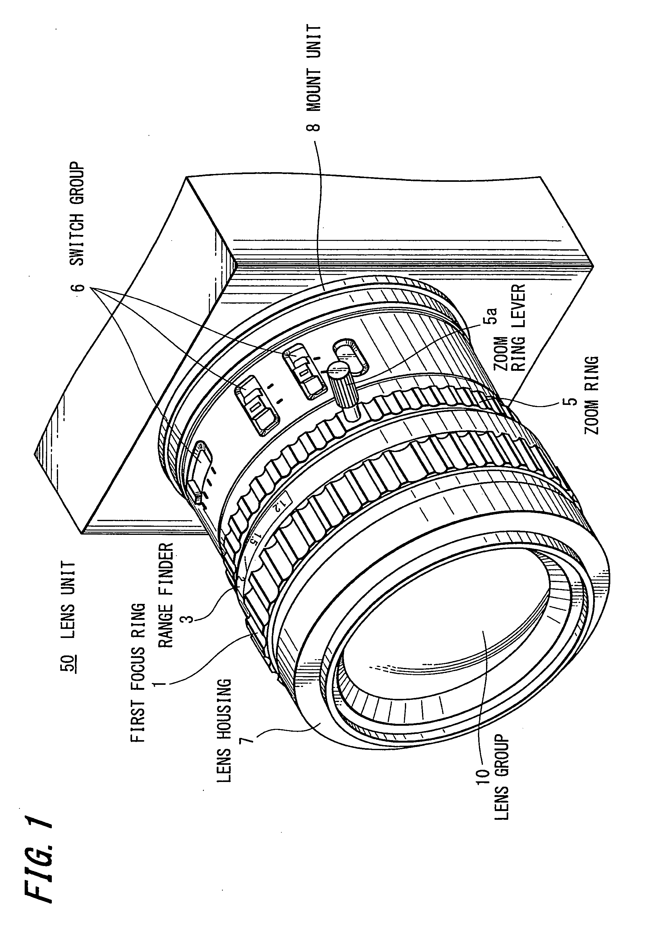 Lens device and imaging device