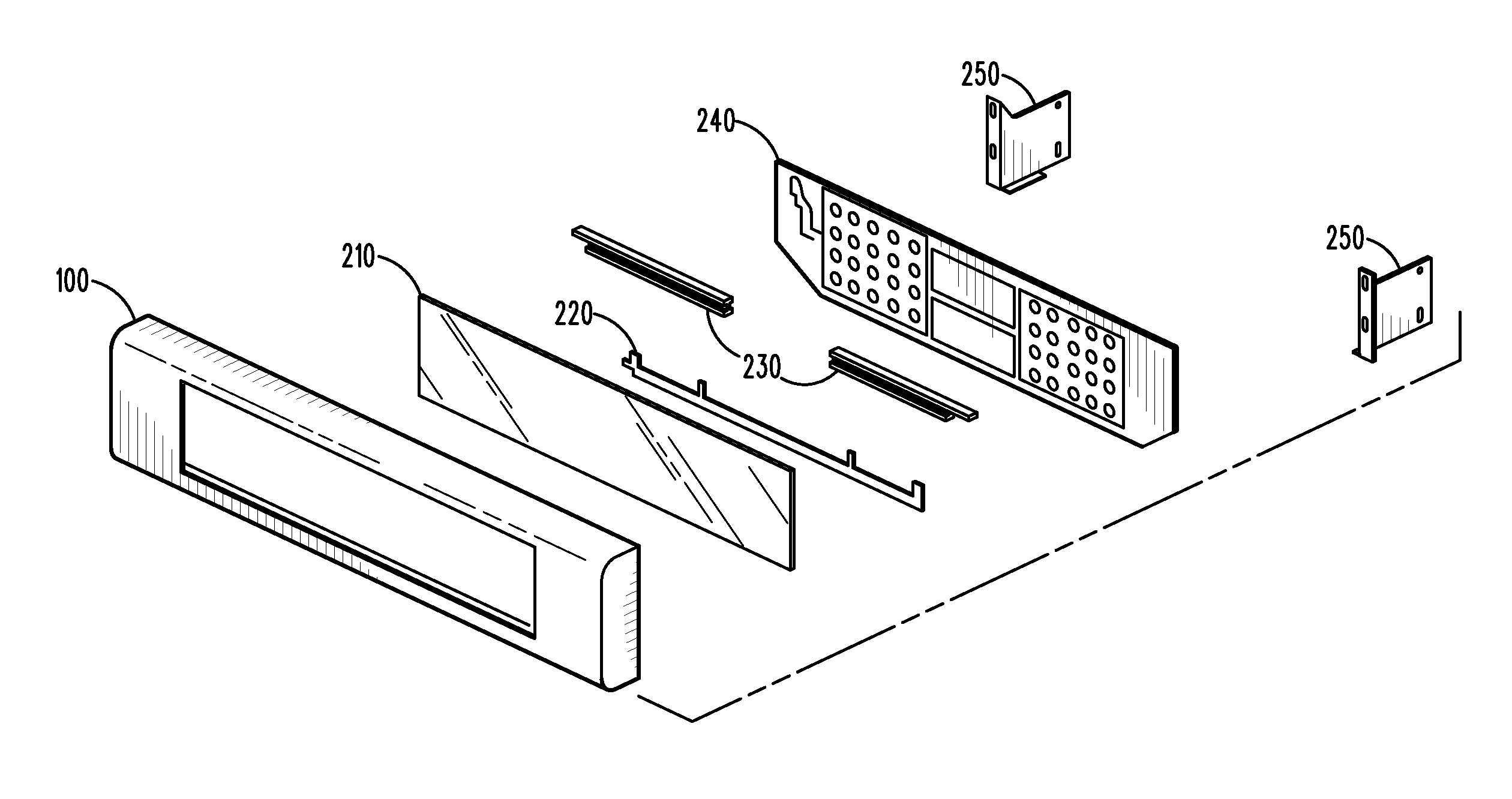 Manifold assembly for a domestic kitchen appliance