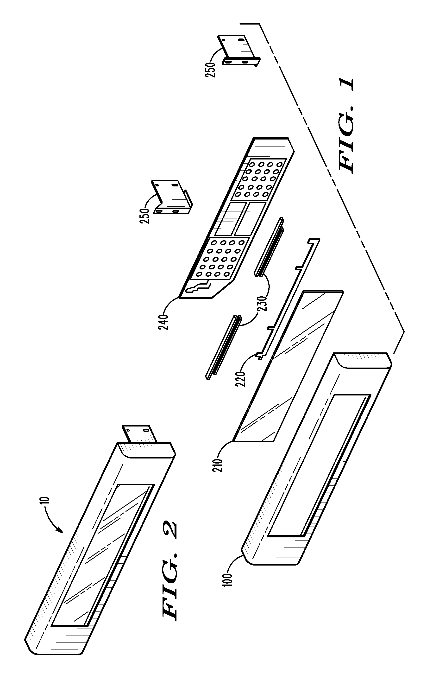 Manifold assembly for a domestic kitchen appliance