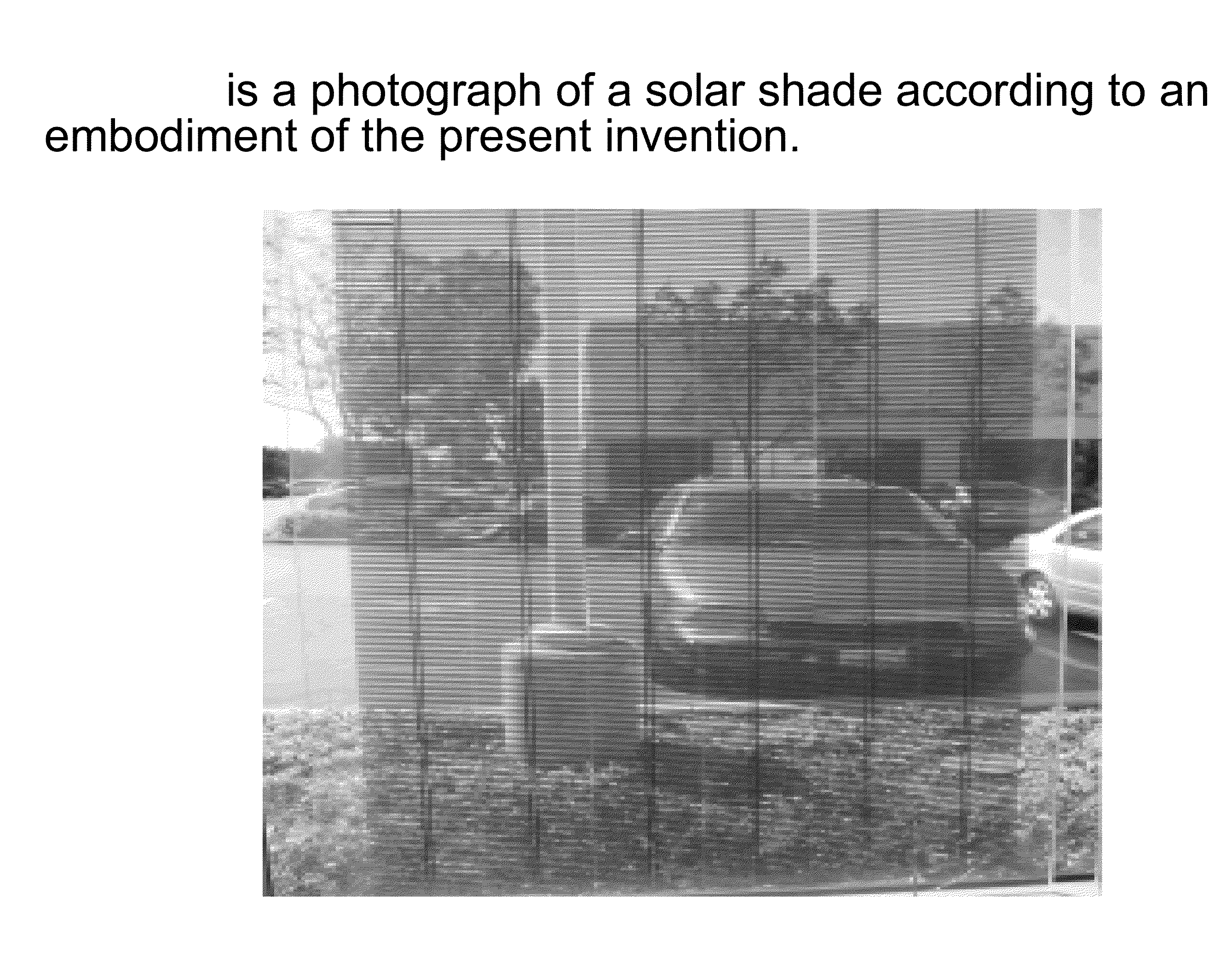 Solar module window shade apparatus and method