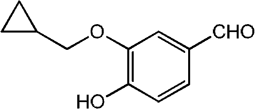 Preparation method of 3-cyclopropylmethoxy-4-difluoromethoxy-benzoic acid
