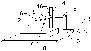 Machining cooling device