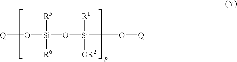 Process for producing polysiloxanes and use of the same