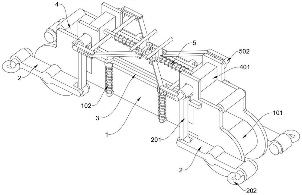 A lifting rod structure for power substation assembly