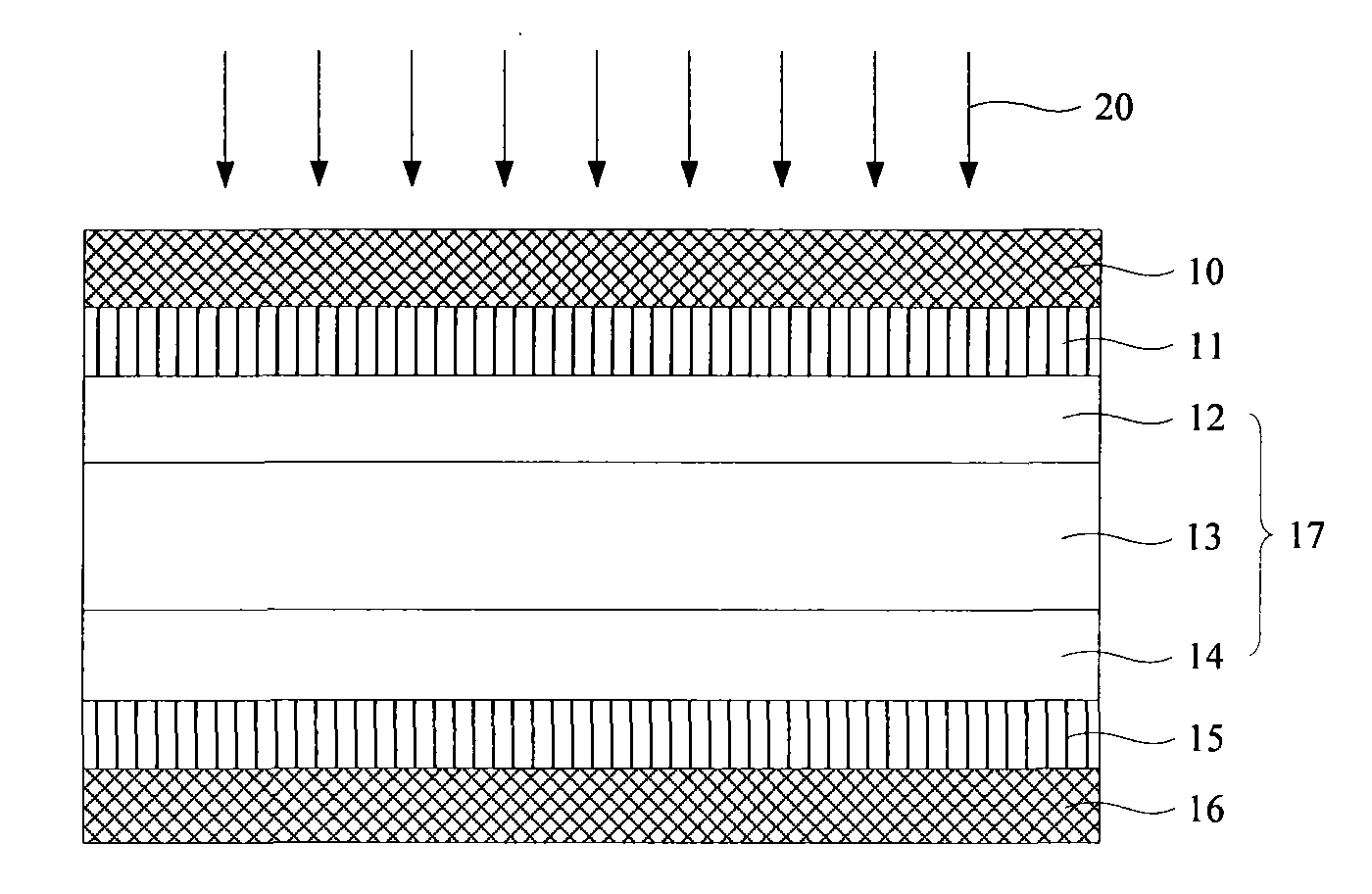 Semiconductor structure and thin-film photovoltaic device having same