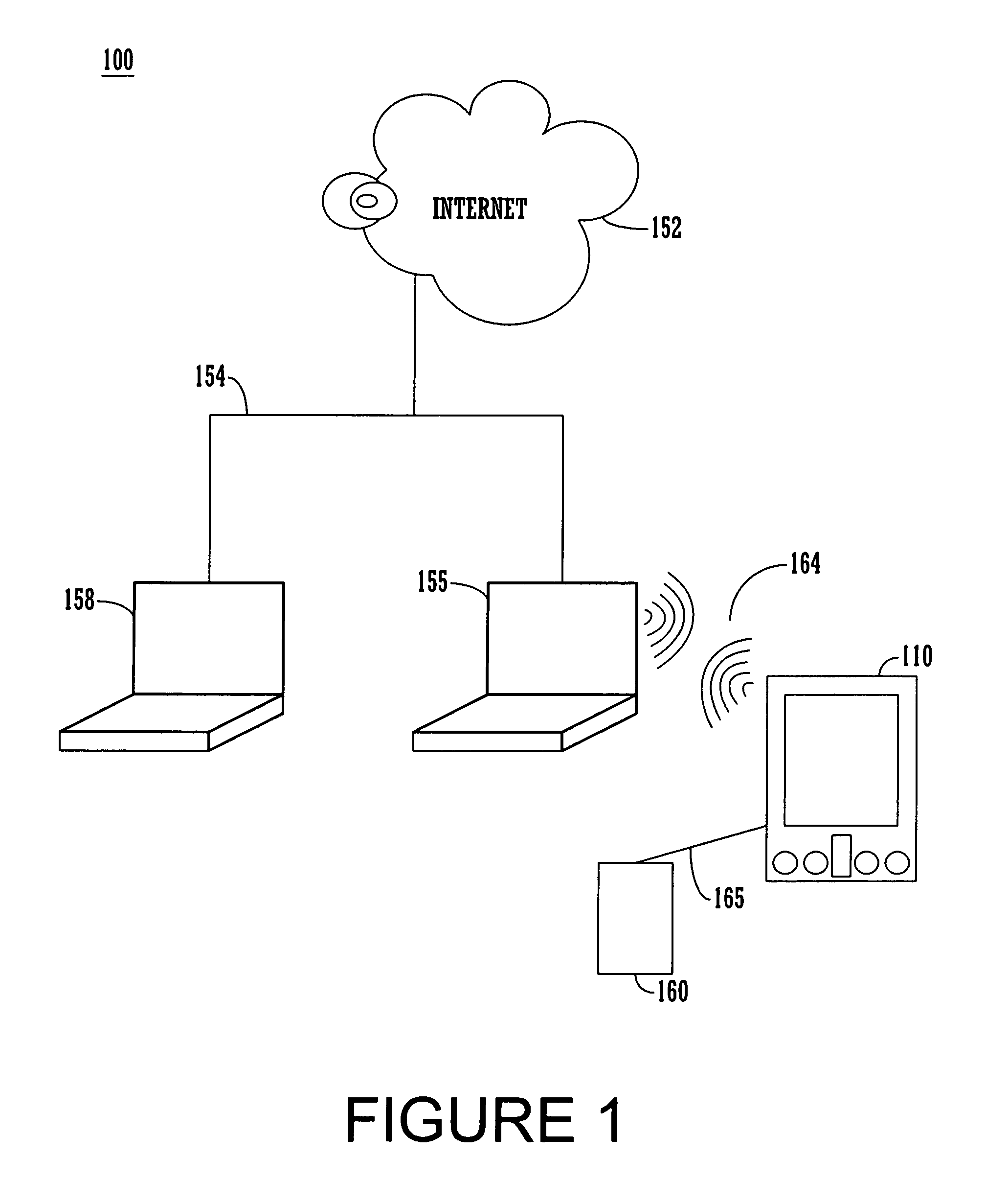 Method and apparatus for synchronizing and recharging a connector-less portable computer system