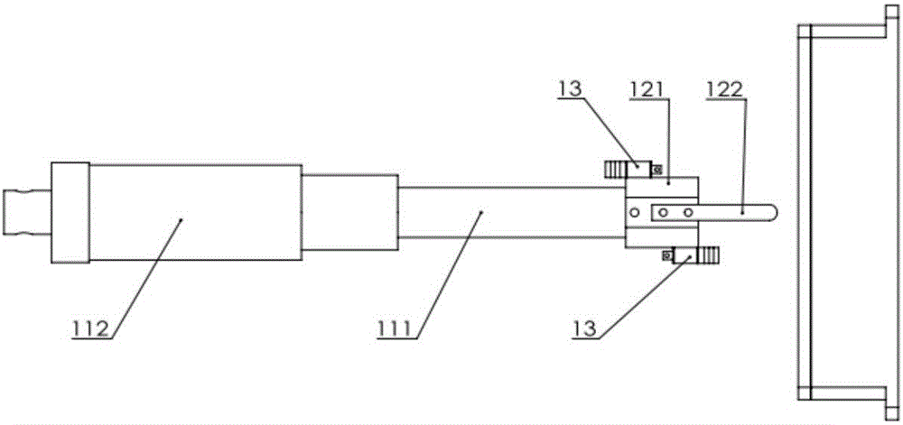 Universal type automatic-butt-joint charging apparatus applicable to indoor mobile robot