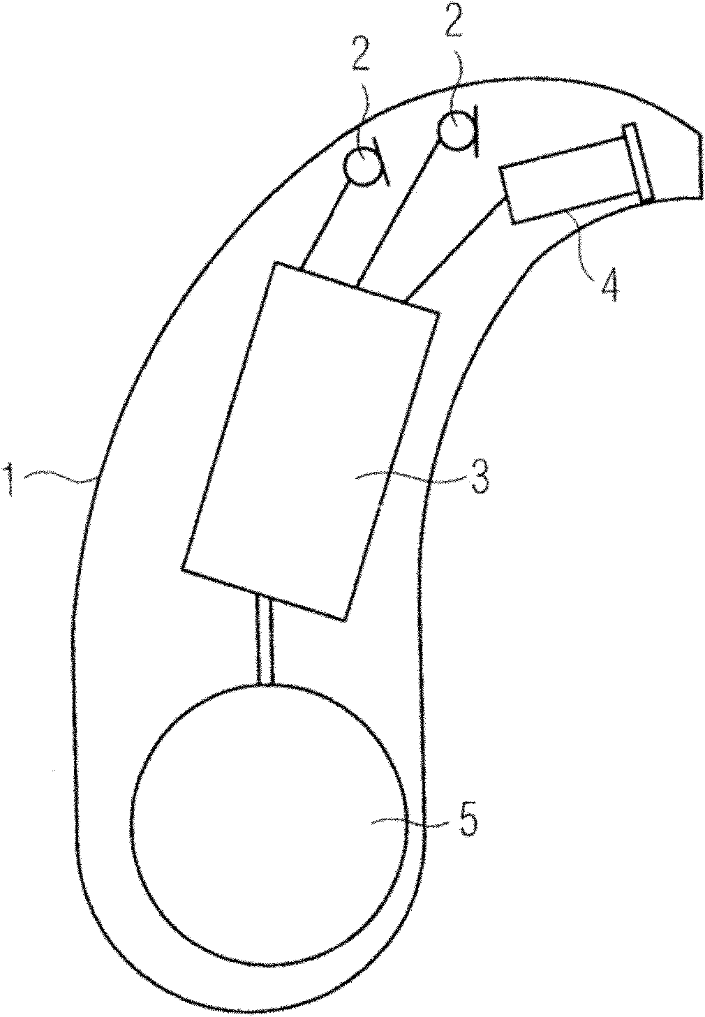 Hearing aid with removable attached earpiece
