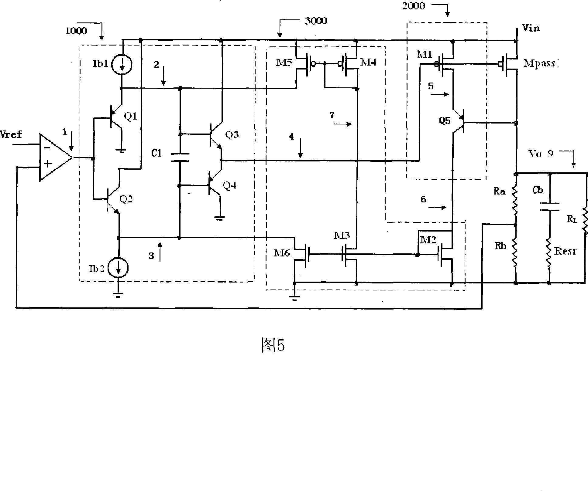 Voltage buffer circuit for linear potentiostat