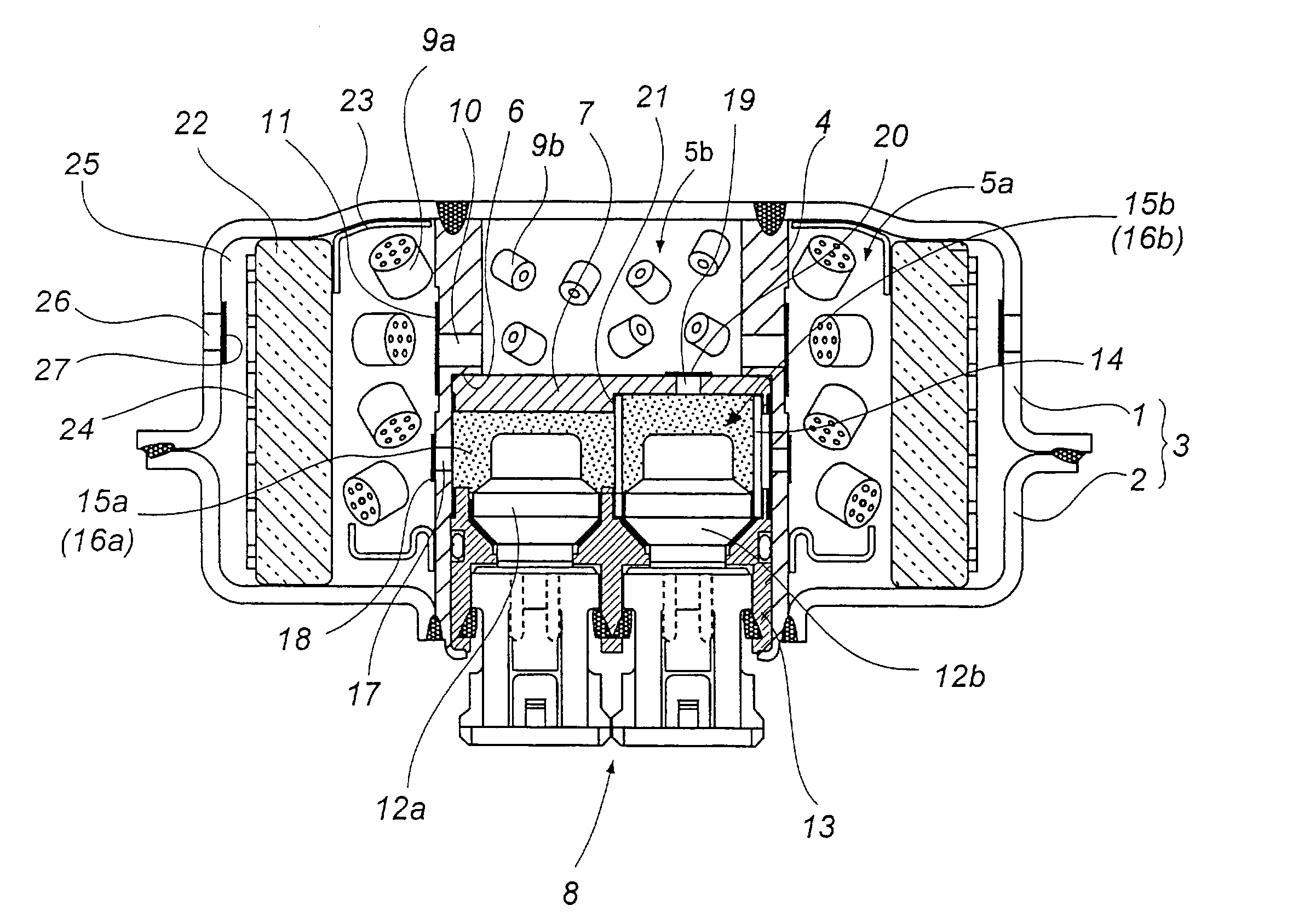 Gas generator with automatic firing function