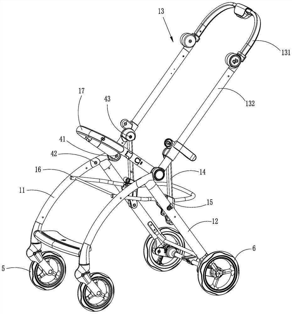 a children's stroller