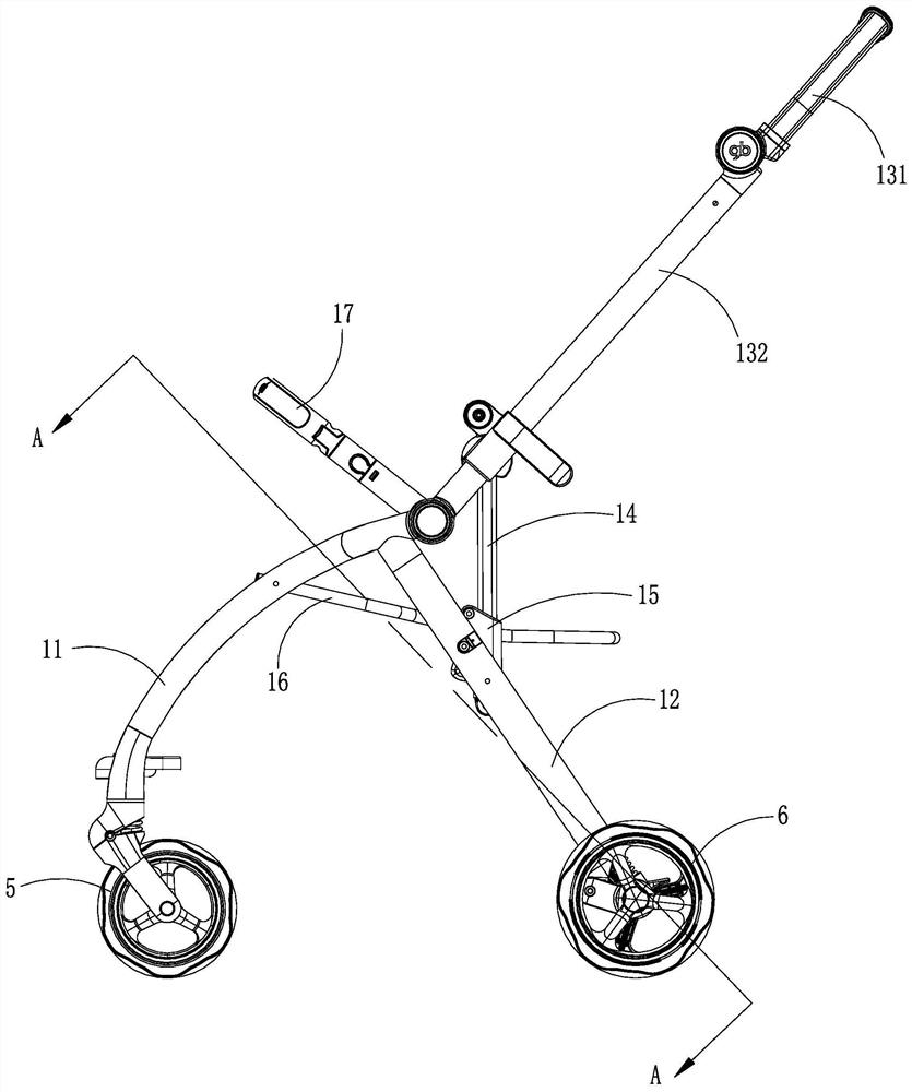 a children's stroller