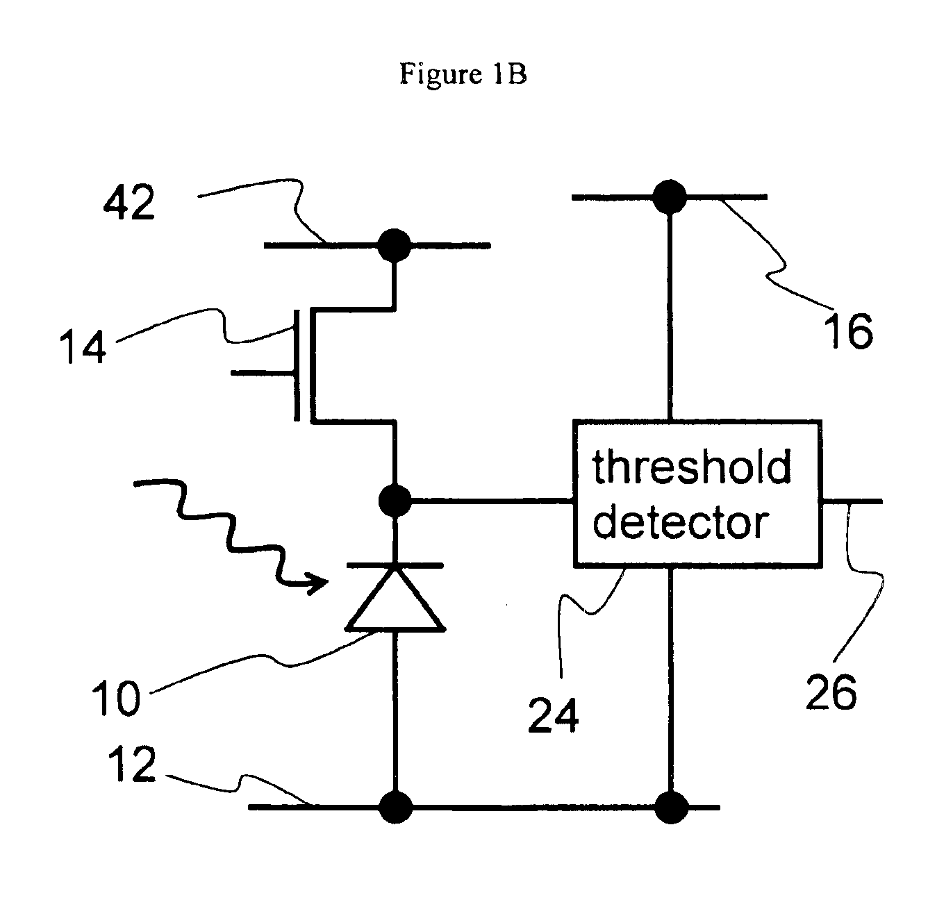 Differential time-to-threshold A/D conversion in digital imaging arrays