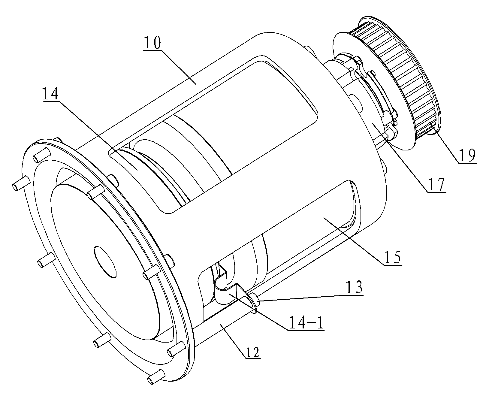 Z-axis lifting mechanism with stress state balancing function