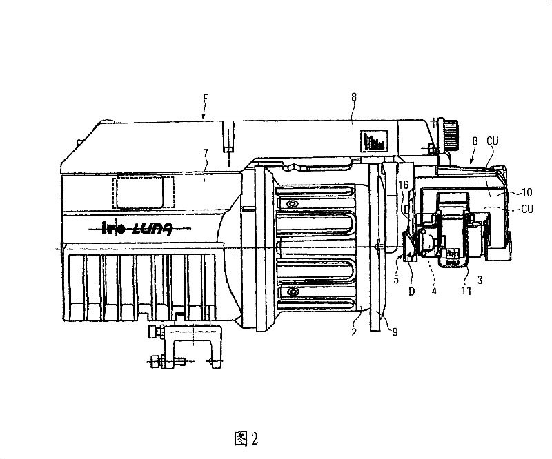 Yarn processing system and controlled yarn tension device