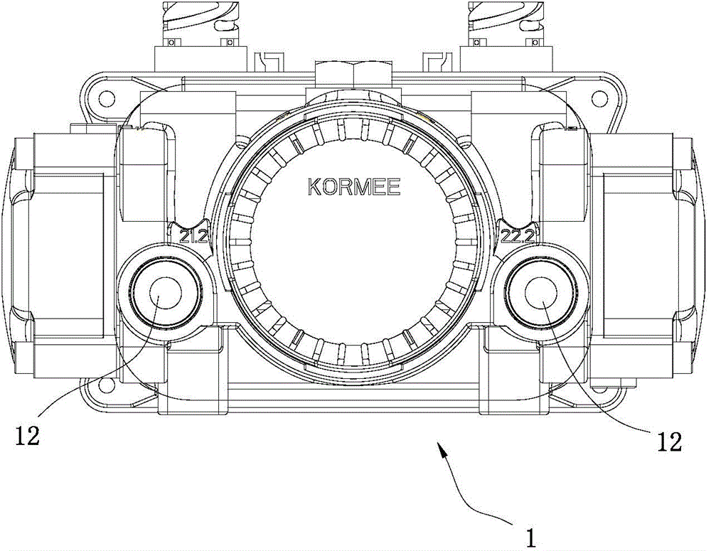 Electronic control relay valve assembly of anti-lock brake system