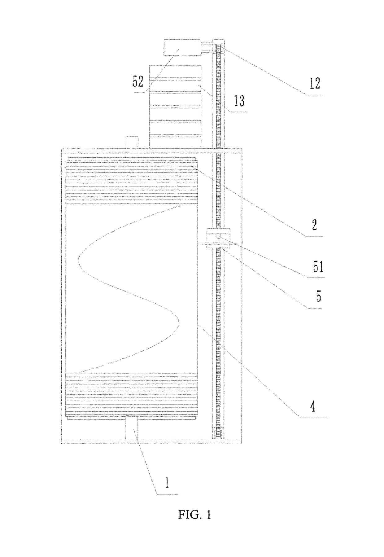 Opening and closing device of rotating cage type jukebox disc tray